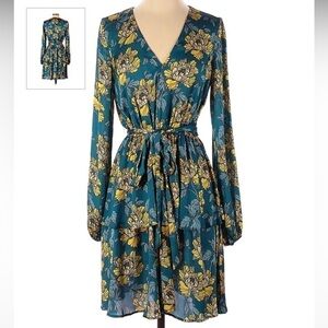 Louna Floral Tiered Mini Dress